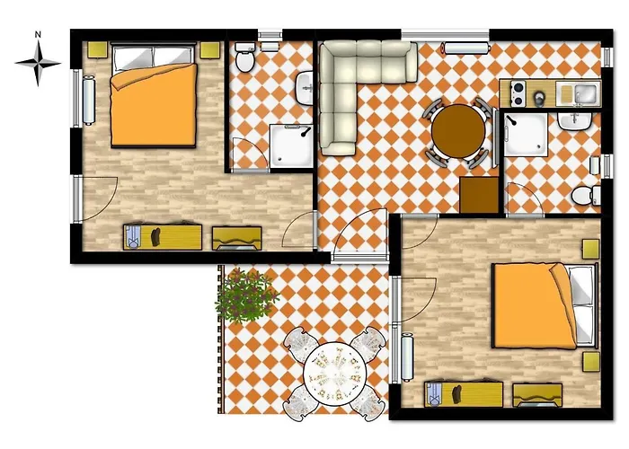 Stimmungsvolle Mit Grossem Garten By Interhome דירה